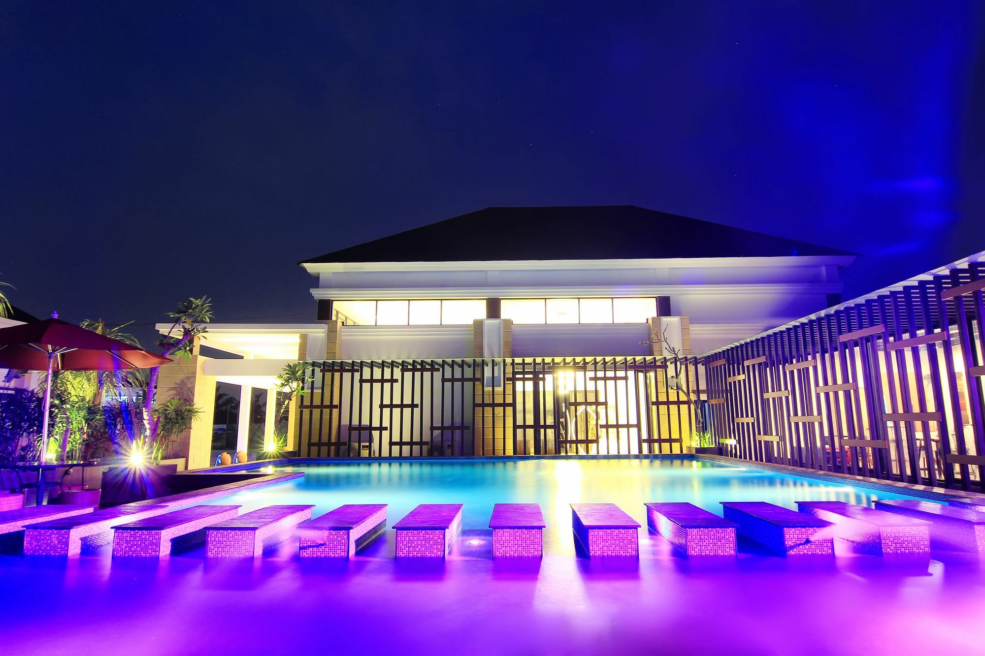 The Baliview Luxury Villas & Resto Pekanbaru Esterno foto