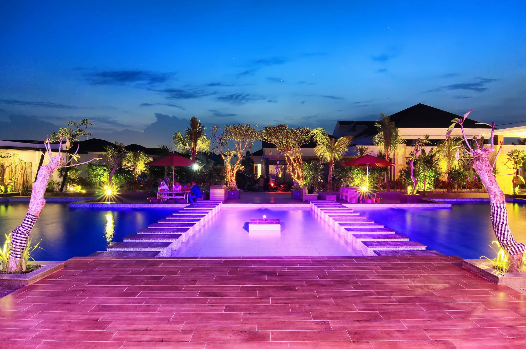 The Baliview Luxury Villas & Resto Pekanbaru Esterno foto